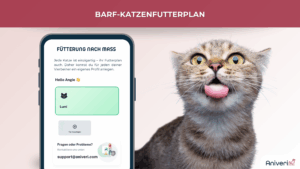 Profilverwaltung für Katzen in der Aniveri App