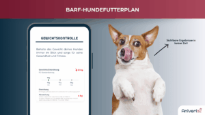 Aniveri zeigt die ideale Gewichtskontrolle im BARF-Plan für Hunde