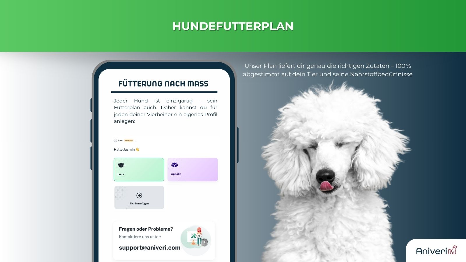 Futterplan für Hunde - für 9,90 € mtl. – Bild 3